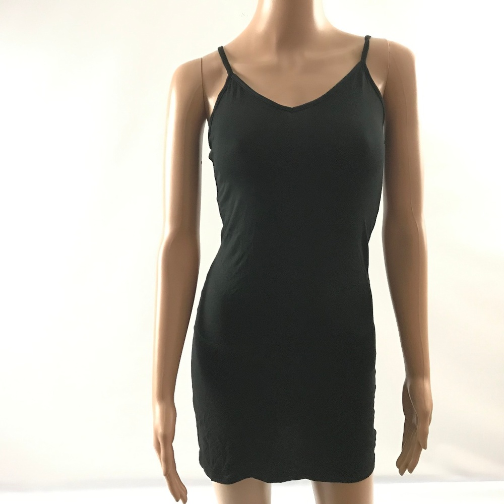 New Look Women's Cami Dress Stretch V-Neck Size 2